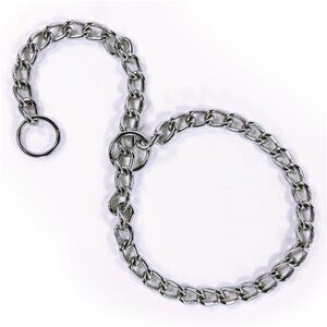 Pet 4mm Choke Chain Collar x-large 22-28 in, 1.0 CT